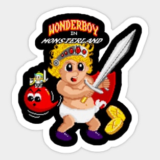 Wonderboy in Monsterland Sticker